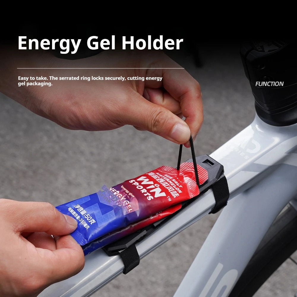 Energy Gel Pack - Fahrrad-Energiegel-Halter, Aufbewahrungsbox für Rennräder und Mountainbikes,