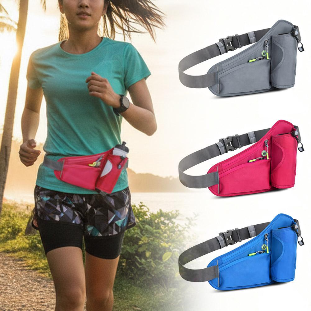 Running Zwift - Gürteltasche mit Wasserflaschenhalter, Umhängetasche mit Verlängerungsriemen,